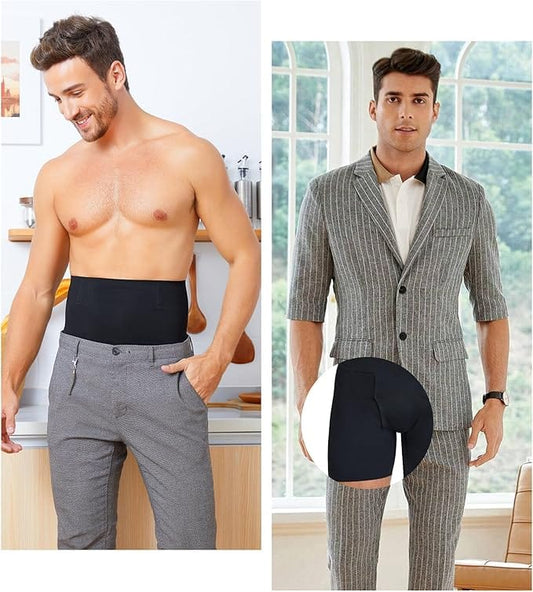 Men's Seamless Microfiber Tummy Tucker Brief